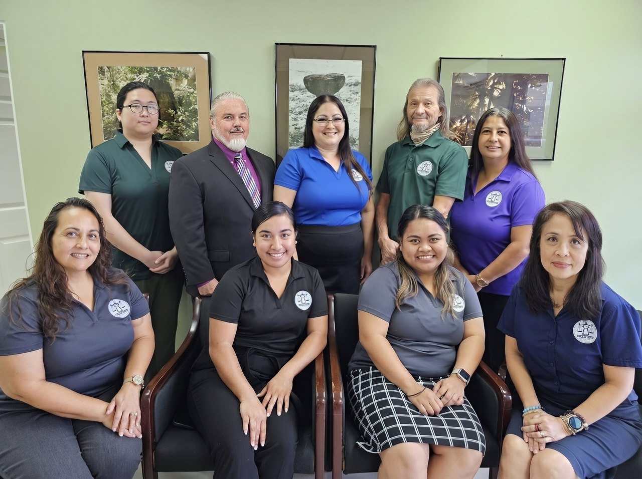 The Civil Law Center team at their office in Sinajana, Guam.
